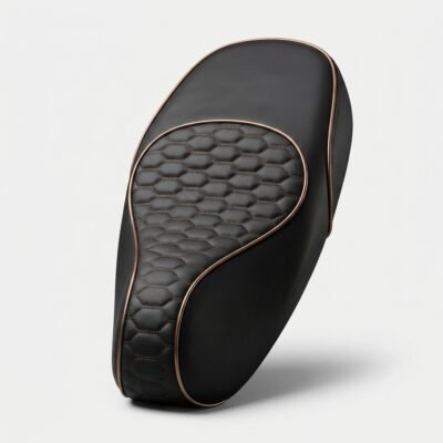 Custom Zadelhoes / Buddyseat Cover Vespa Sprint - Audi RS - Zwart