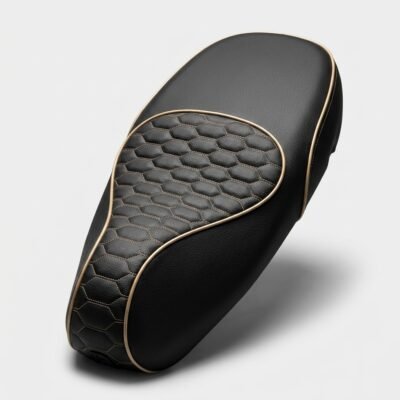 Custom Zadelhoes Vespa Sprint - Audi RS - Wit